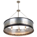 Six Light Pendant<br /><span style="color:#4AB0CE;">Entrega: 4-10 dias en USA</span><br /><span style="color:#4AB0CE;font-size:60%;">PREGUNTE POR ENTREGA EN PANAMA</span><br />Collection: Cannery<br />Finish: Ombre Galvanized