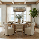 Six Light Pendant<br /><span style="color:#4AB0CE;">Entrega: 4-10 dias en USA</span><br /><span style="color:#4AB0CE;font-size:60%;">PREGUNTE POR ENTREGA EN PANAMA</span><br />Collection: Cannery<br />Finish: Ombre Galvanized
