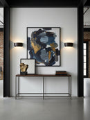 Two Light Wall Sconce<br /><span style="color:#4AB0CE;">Entrega: 7-8 semanas en USA</span><br /><span style="color:#4AB0CE;font-size:60%;">PREGUNTE POR ENTREGA EN PANAMA</span><br />Collection: Cannery<br />Finish: Dark Bronze / French Gold