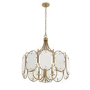 Five Light Pendant<br /><span style="color:#4AB0CE;">Entrega: 4-10 dias en USA</span><br /><span style="color:#4AB0CE;font-size:60%;">PREGUNTE POR ENTREGA EN PANAMA</span><br />Collection: Panelist<br />Finish: Brass Kisser