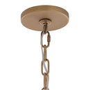 Five Light Pendant<br /><span style="color:#4AB0CE;">Entrega: 4-10 dias en USA</span><br /><span style="color:#4AB0CE;font-size:60%;">PREGUNTE POR ENTREGA EN PANAMA</span><br />Collection: Panelist<br />Finish: Brass Kisser
