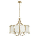 Six Light Pendant<br /><span style="color:#4AB0CE;">Entrega: 4-10 dias en USA</span><br /><span style="color:#4AB0CE;font-size:60%;">PREGUNTE POR ENTREGA EN PANAMA</span><br />Collection: Panelist<br />Finish: Brass Kisser