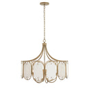 Six Light Pendant<br /><span style="color:#4AB0CE;">Entrega: 4-10 dias en USA</span><br /><span style="color:#4AB0CE;font-size:60%;">PREGUNTE POR ENTREGA EN PANAMA</span><br />Collection: Panelist<br />Finish: Brass Kisser