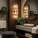 Four Light Wall Sconce<br /><span style="color:#4AB0CE;">Entrega: 14-15 semanas en USA</span><br /><span style="color:#4AB0CE;font-size:60%;">PREGUNTE POR ENTREGA EN PANAMA</span><br />Collection: Aurora<br />Finish: Havana Gold