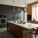 Varaluz - 559P01DBFG - One Light Pendant - Construct - Dark Bronze / French Gold