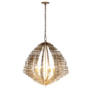Eight Light Pendant<br /><span style="color:#4AB0CE;">Entrega: 5-6 semanas en USA</span><br /><span style="color:#4AB0CE;font-size:60%;">PREGUNTE POR ENTREGA EN PANAMA</span><br />Collection: Construct<br />Finish: Dark Bronze / French Gold