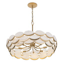 Eight Light Pendant<br /><span style="color:#4AB0CE;">Entrega: 4-10 dias en USA</span><br /><span style="color:#4AB0CE;font-size:60%;">PREGUNTE POR ENTREGA EN PANAMA</span><br />Collection: High Tide<br />Finish: French Gold