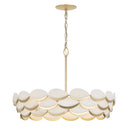Eight Light Pendant<br /><span style="color:#4AB0CE;">Entrega: 4-10 dias en USA</span><br /><span style="color:#4AB0CE;font-size:60%;">PREGUNTE POR ENTREGA EN PANAMA</span><br />Collection: High Tide<br />Finish: French Gold