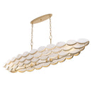 Six Light Pendant<br /><span style="color:#4AB0CE;">Entrega: 4-10 dias en USA</span><br /><span style="color:#4AB0CE;font-size:60%;">PREGUNTE POR ENTREGA EN PANAMA</span><br />Collection: High Tide<br />Finish: French Gold