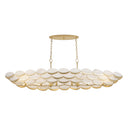 Six Light Pendant<br /><span style="color:#4AB0CE;">Entrega: 4-10 dias en USA</span><br /><span style="color:#4AB0CE;font-size:60%;">PREGUNTE POR ENTREGA EN PANAMA</span><br />Collection: High Tide<br />Finish: French Gold