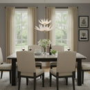 Nine Light Pendant<br /><span style="color:#4AB0CE;">Entrega: 2-3 semanas en USA</span><br /><span style="color:#4AB0CE;font-size:60%;">PREGUNTE POR ENTREGA EN PANAMA</span><br />Collection: Zanara<br />Finish: Gold Dust