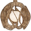 One Light Pendant<br /><span style="color:#4AB0CE;">Entrega: 3-4 semanas en USA</span><br /><span style="color:#4AB0CE;font-size:60%;">PREGUNTE POR ENTREGA EN PANAMA</span><br />Collection: Swaylo<br />Finish: Hammered Ore