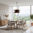 13 Light Pendant<br /><span style="color:#4AB0CE;">Entrega: 3-4 semanas en USA</span><br /><span style="color:#4AB0CE;font-size:60%;">PREGUNTE POR ENTREGA EN PANAMA</span><br />Collection: Botanic Panic<br />Finish: Dark Bronze / French Gold