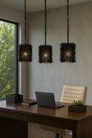 One Light Pendant<br /><span style="color:#4AB0CE;">Entrega: 5-6 semanas en USA</span><br /><span style="color:#4AB0CE;font-size:60%;">PREGUNTE POR ENTREGA EN PANAMA</span><br />Collection: Urchin<br />Finish: Black