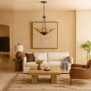 Six Light Pendant<br /><span style="color:#4AB0CE;">Entrega: 3-4 semanas en USA</span><br /><span style="color:#4AB0CE;font-size:60%;">PREGUNTE POR ENTREGA EN PANAMA</span><br />Collection: Aristocrat<br />Finish: Dark Bronze / French Gold