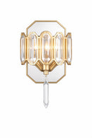 One Light Wall Sconce<br /><span style="color:#4AB0CE;">Entrega: 3-4 semanas en USA</span><br /><span style="color:#4AB0CE;font-size:60%;">PREGUNTE POR ENTREGA EN PANAMA</span><br />Collection: Drama Club<br />Finish: Brass Kisser