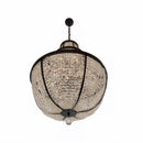 12 Light Pendant<br /><span style="color:#4AB0CE;">Entrega: 5-6 semanas en USA</span><br /><span style="color:#4AB0CE;font-size:60%;">PREGUNTE POR ENTREGA EN PANAMA</span><br />Collection: Crystal Baller<br />Finish: Heritage Black