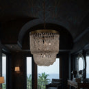 Six Light Pendant<br /><span style="color:#4AB0CE;">Entrega: 5-6 semanas en USA</span><br /><span style="color:#4AB0CE;font-size:60%;">PREGUNTE POR ENTREGA EN PANAMA</span><br />Collection: Solaire<br />Finish: Antique Bronze