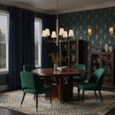 Eight Light Chandelier<br /><span style="color:#4AB0CE;">Entrega: 3-4 semanas en USA</span><br /><span style="color:#4AB0CE;font-size:60%;">PREGUNTE POR ENTREGA EN PANAMA</span><br />Collection: Rockford<br />Finish: Brontourage/Travartine