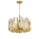 Six Light Chandelier<br /><span style="color:#4AB0CE;">Entrega: 1-2 semanas en USA</span><br /><span style="color:#4AB0CE;font-size:60%;">PREGUNTE POR ENTREGA EN PANAMA</span><br />Collection: Brass Tax<br />Finish: Satin Brass