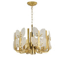 Six Light Chandelier<br /><span style="color:#4AB0CE;">Entrega: 1-2 semanas en USA</span><br /><span style="color:#4AB0CE;font-size:60%;">PREGUNTE POR ENTREGA EN PANAMA</span><br />Collection: Brass Tax<br />Finish: Satin Brass