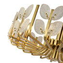 11 Light Chandelier<br /><span style="color:#4AB0CE;">Entrega: 3-4 semanas en USA</span><br /><span style="color:#4AB0CE;font-size:60%;">PREGUNTE POR ENTREGA EN PANAMA</span><br />Collection: Brass Tax<br />Finish: Satin Brass