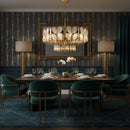 Varaluz - 577C11SB - 11 Light Chandelier - Brass Tax - Satin Brass