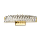 LED Wall Sconce<br /><span style="color:#4AB0CE;">Entrega: 1-2 semanas en USA</span><br /><span style="color:#4AB0CE;font-size:60%;">PREGUNTE POR ENTREGA EN PANAMA</span><br />Collection: Golden Ratio<br />Finish: Satin Gold
