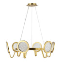 LED Pendant<br /><span style="color:#4AB0CE;">Entrega: 1-2 semanas en USA</span><br /><span style="color:#4AB0CE;font-size:60%;">PREGUNTE POR ENTREGA EN PANAMA</span><br />Collection: Sherlock<br />Finish: Satin Brass