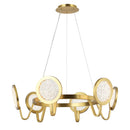 LED Pendant<br /><span style="color:#4AB0CE;">Entrega: 1-2 semanas en USA</span><br /><span style="color:#4AB0CE;font-size:60%;">PREGUNTE POR ENTREGA EN PANAMA</span><br />Collection: Sherlock<br />Finish: Satin Brass