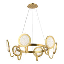 LED Pendant<br /><span style="color:#4AB0CE;">Entrega: 1-2 semanas en USA</span><br /><span style="color:#4AB0CE;font-size:60%;">PREGUNTE POR ENTREGA EN PANAMA</span><br />Collection: Sherlock<br />Finish: Satin Brass