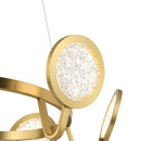 LED Pendant<br /><span style="color:#4AB0CE;">Entrega: 1-2 semanas en USA</span><br /><span style="color:#4AB0CE;font-size:60%;">PREGUNTE POR ENTREGA EN PANAMA</span><br />Collection: Sherlock<br />Finish: Satin Brass