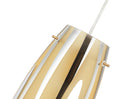 One Light Pendant<br /><span style="color:#4AB0CE;">Entrega: 2-3 semanas en USA</span><br /><span style="color:#4AB0CE;font-size:60%;">PREGUNTE POR ENTREGA EN PANAMA</span><br />Collection: Chroman Empire<br />Finish: Satin Gold