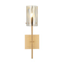 One Light Wall Sconce<br /><span style="color:#4AB0CE;">Entrega: 2-3 semanas en USA</span><br /><span style="color:#4AB0CE;font-size:60%;">PREGUNTE POR ENTREGA EN PANAMA</span><br />Collection: Chroman Empire<br />Finish: Satin Gold