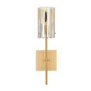 One Light Wall Sconce<br /><span style="color:#4AB0CE;">Entrega: 2-3 semanas en USA</span><br /><span style="color:#4AB0CE;font-size:60%;">PREGUNTE POR ENTREGA EN PANAMA</span><br />Collection: Chroman Empire<br />Finish: Satin Gold