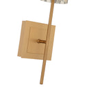 One Light Wall Sconce<br /><span style="color:#4AB0CE;">Entrega: 2-3 semanas en USA</span><br /><span style="color:#4AB0CE;font-size:60%;">PREGUNTE POR ENTREGA EN PANAMA</span><br />Collection: Chroman Empire<br />Finish: Satin Gold