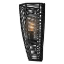 LED Wall Sconce<br /><span style="color:#4AB0CE;">Entrega: 4-10 dias en USA</span><br /><span style="color:#4AB0CE;font-size:60%;">PREGUNTE POR ENTREGA EN PANAMA</span><br />Collection: Luca<br />Finish: Black
