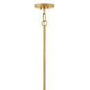 LED Chandelier<br /><span style="color:#4AB0CE;">Entrega: 4-10 dias en USA</span><br /><span style="color:#4AB0CE;font-size:60%;">PREGUNTE POR ENTREGA EN PANAMA</span><br />Collection: Paloma<br />Finish: Lacquered Brass