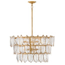 LED Chandelier<br /><span style="color:#4AB0CE;">Entrega: 4-10 dias en USA</span><br /><span style="color:#4AB0CE;font-size:60%;">PREGUNTE POR ENTREGA EN PANAMA</span><br />Collection: Amira<br />Finish: Distressed Brass