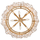 LED Chandelier<br /><span style="color:#4AB0CE;">Entrega: 4-10 dias en USA</span><br /><span style="color:#4AB0CE;font-size:60%;">PREGUNTE POR ENTREGA EN PANAMA</span><br />Collection: Amira<br />Finish: Distressed Brass