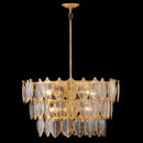 LED Chandelier<br /><span style="color:#4AB0CE;">Entrega: 4-10 dias en USA</span><br /><span style="color:#4AB0CE;font-size:60%;">PREGUNTE POR ENTREGA EN PANAMA</span><br />Collection: Amira<br />Finish: Distressed Brass