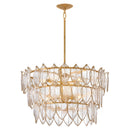 LED Chandelier<br /><span style="color:#4AB0CE;">Entrega: 4-10 dias en USA</span><br /><span style="color:#4AB0CE;font-size:60%;">PREGUNTE POR ENTREGA EN PANAMA</span><br />Collection: Amira<br />Finish: Distressed Brass