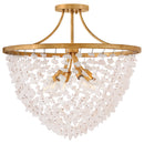 LED Semi-Flush Mount<br /><span style="color:#4AB0CE;">Entrega: 4-10 dias en USA</span><br /><span style="color:#4AB0CE;font-size:60%;">PREGUNTE POR ENTREGA EN PANAMA</span><br />Collection: Myra<br />Finish: Distressed Brass