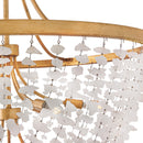 LED Chandelier<br /><span style="color:#4AB0CE;">Entrega: 4-10 dias en USA</span><br /><span style="color:#4AB0CE;font-size:60%;">PREGUNTE POR ENTREGA EN PANAMA</span><br />Collection: Myra<br />Finish: Distressed Brass