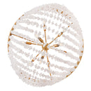 LED Chandelier<br /><span style="color:#4AB0CE;">Entrega: 4-10 dias en USA</span><br /><span style="color:#4AB0CE;font-size:60%;">PREGUNTE POR ENTREGA EN PANAMA</span><br />Collection: Myra<br />Finish: Distressed Brass