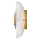 LED Wall Sconce<br /><span style="color:#4AB0CE;">Entrega: 4-10 dias en USA</span><br /><span style="color:#4AB0CE;font-size:60%;">PREGUNTE POR ENTREGA EN PANAMA</span><br />Collection: Haven<br />Finish: Heritage Brass