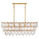 LED Linear Pendant<br /><span style="color:#4AB0CE;">Entrega: 4-10 dias en USA</span><br /><span style="color:#4AB0CE;font-size:60%;">PREGUNTE POR ENTREGA EN PANAMA</span><br />Collection: Amira<br />Finish: Distressed Brass