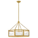 LED Chandelier<br /><span style="color:#4AB0CE;">Entrega: 4-10 dias en USA</span><br /><span style="color:#4AB0CE;font-size:60%;">PREGUNTE POR ENTREGA EN PANAMA</span><br />Collection: Veleta<br />Finish: Lacquered Brass