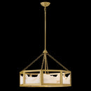 LED Chandelier<br /><span style="color:#4AB0CE;">Entrega: 4-10 dias en USA</span><br /><span style="color:#4AB0CE;font-size:60%;">PREGUNTE POR ENTREGA EN PANAMA</span><br />Collection: Veleta<br />Finish: Lacquered Brass