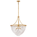 LED Chandelier<br /><span style="color:#4AB0CE;">Entrega: 4-10 dias en USA</span><br /><span style="color:#4AB0CE;font-size:60%;">PREGUNTE POR ENTREGA EN PANAMA</span><br />Collection: Myra<br />Finish: Distressed Brass